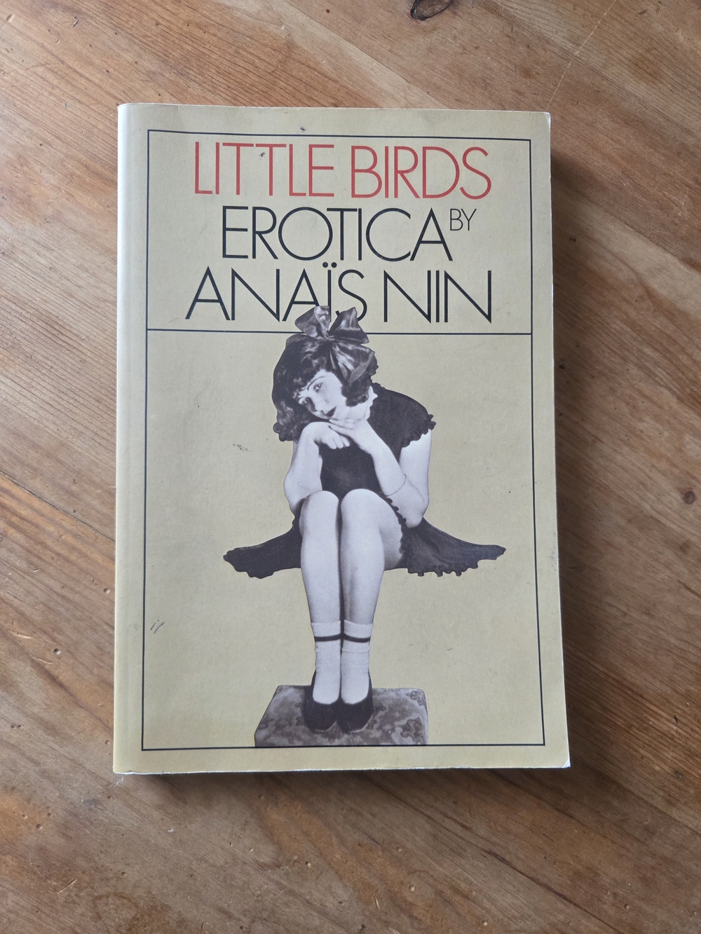 Little Birds Erotica by Anaïs Nin - Cream Cover